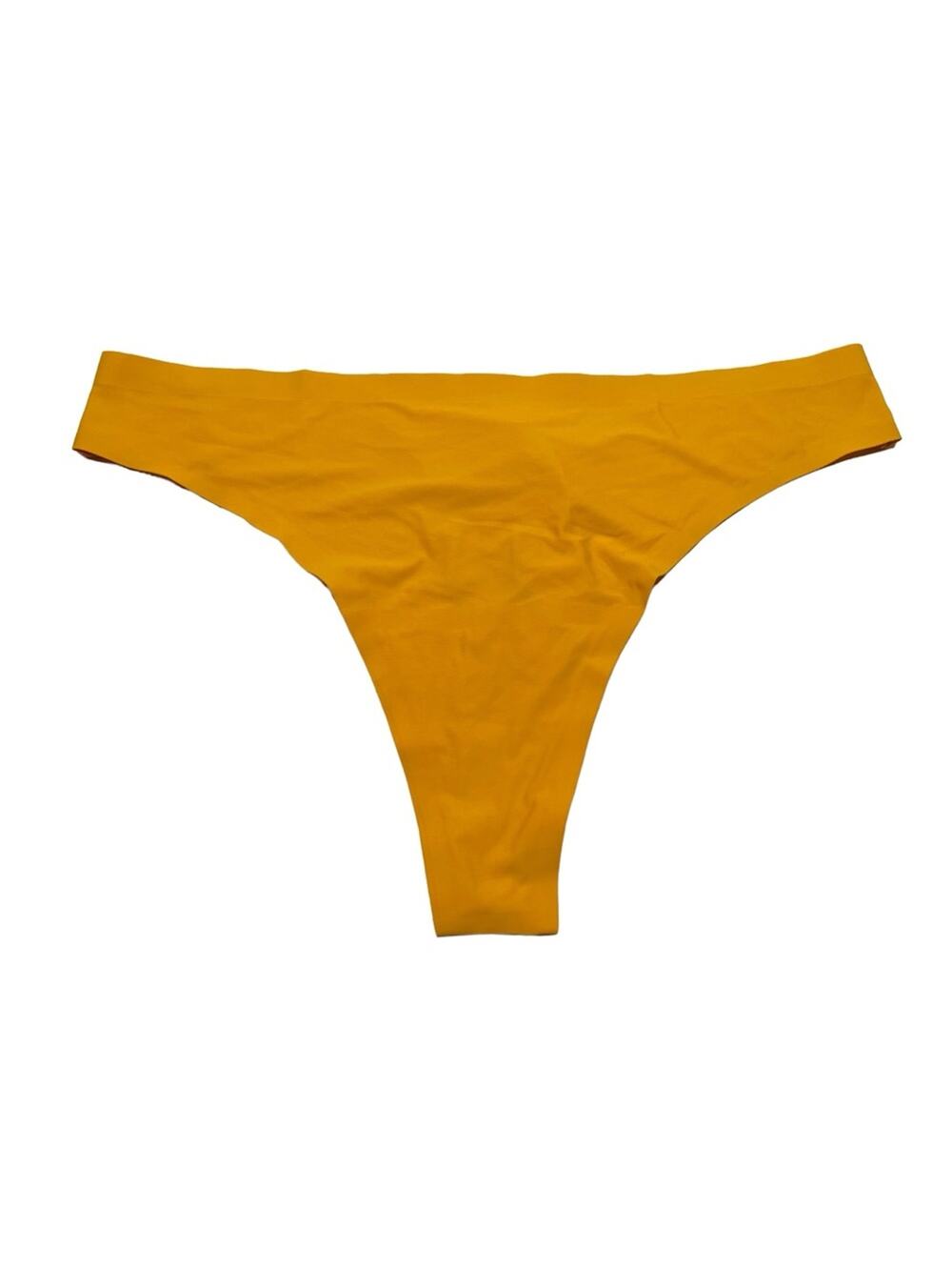 Cheek Boss Thong yellow Size Large